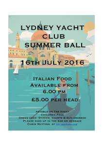 LYC Summer Ball 2016